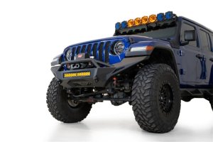 Jeep Wrangler JT Bumper - Front - Addictive Desert Designs - Stealth Fighter - Hammer Black - `18-`23